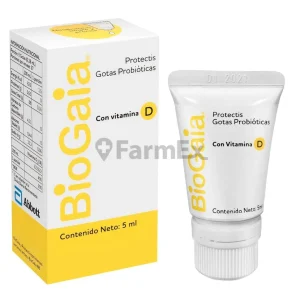 BioGaia con vitamina D x 5 mL.