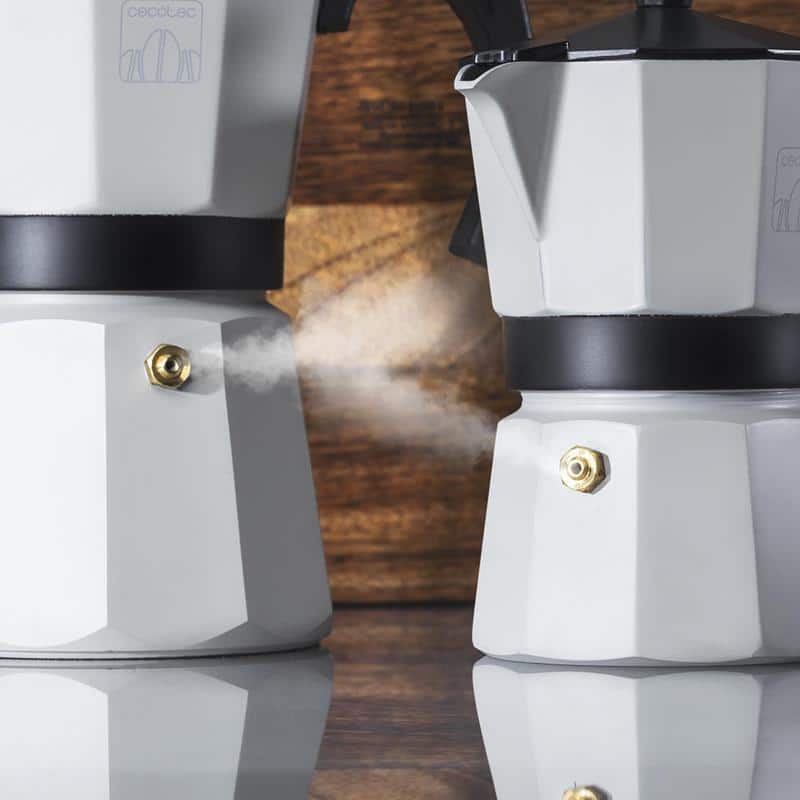 Cafetera Italiana Cecotec Cumbia Mokclassic 600 Beige - Imagen 7