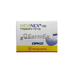 Nevinex 150 mg x 30 cápsulas.