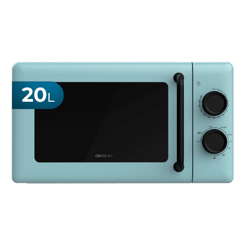 Microondas mecánico con grill Cecotec Proclean 3110 Blue